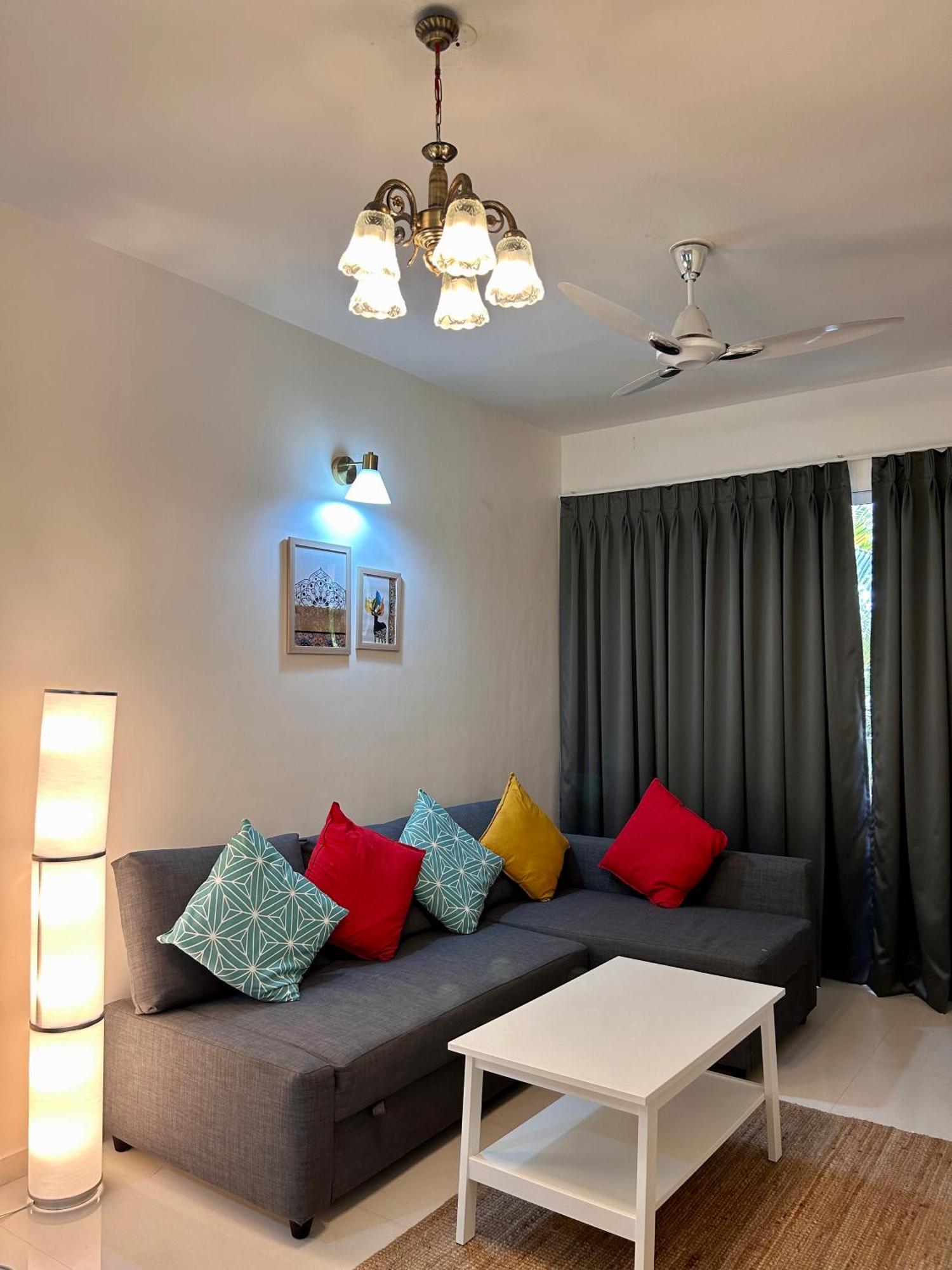 Pool And Garden View Good Stay Premium 2 Bhk Flat 104 Dabolim Exteriér fotografie